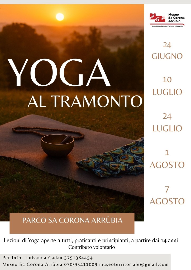 yoga al tramonto